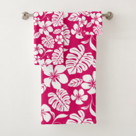 PINK BIKINI (STRAWBERRY RED) BAD TOWEL SET