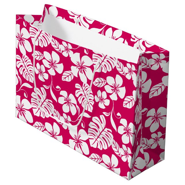 PINK BIKINI (STRAWBERRY RED) GROßE GESCHENKTÜTE (Vorderseite Schrägansicht)
