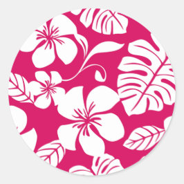 PINK BIKINI (STRAWBERRY RED) RUNDER AUFKLEBER