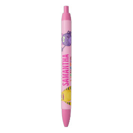 Pink Birthday FUN Monsters kids Kugelschreiber
