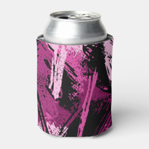 Pink Black Camouflage Dosenkühler