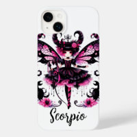 Pink Black Gothic Fairy Scorpio Astrologie Zodiac