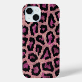 Pink Black Leopard Case-Mate iPhone Hülle