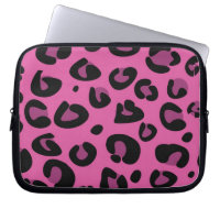 Pink Black Leopard Cheetah Print Protection Case