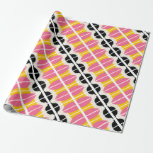 Pink Black Yellow Wrapper