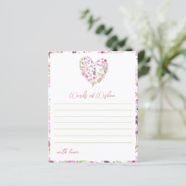 Pink Bläserner Herzkinder in Blütenberatung (Stehend Vorderseite)