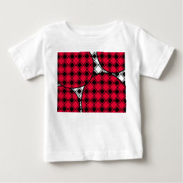 Pink Blob Harlequin Baby T-shirt