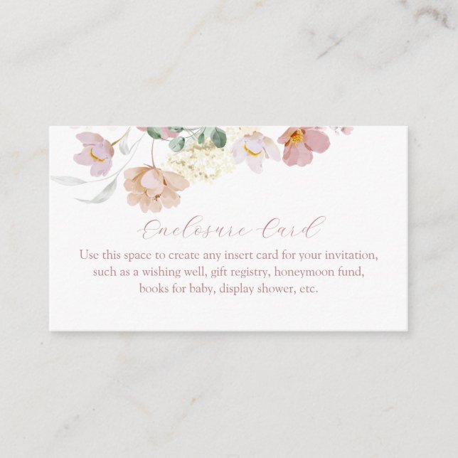 Pink Blogs Custom Enclosure Card Begleitkarte (Vorderseite)
