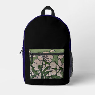 Pink Blossom Kaskade Bedruckter Rucksack