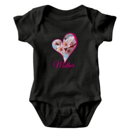 Pink Blossom Magic  Baby Strampler