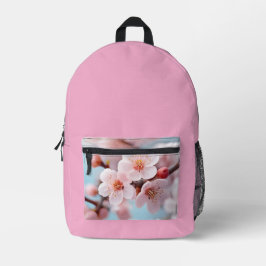 Pink Blossom Magic Bedruckter Rucksack