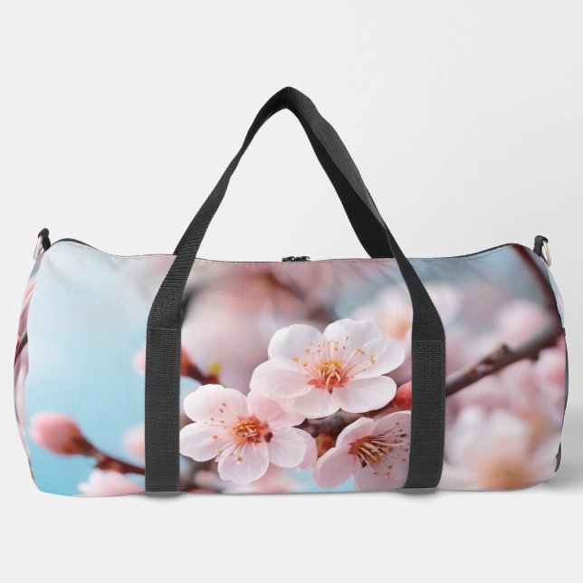 Pink Blossom Magic Duffle Bag (Vorderseite)