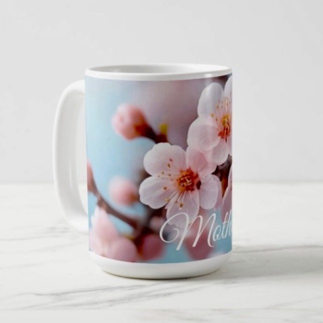 Pink Blossom Magic Kaffeetasse (Von Creator hochgeladen)