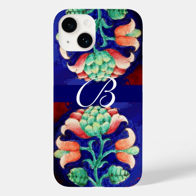 PINK BLUE GREEN FLORAL MONOGRAMM TITLE_SEO2 (Rückseite)