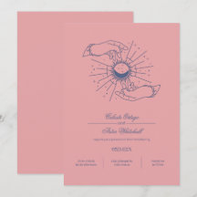 Pink & Blue Mystical Hands Celestial Handfastings