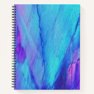 Pink & Blue Opal - SpiralNotebook Notizbuch
