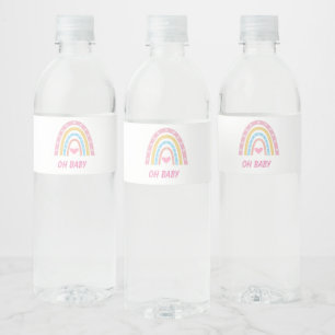 Pink Blue Yellow Boho Regenbogen Oh Baby Dusche
