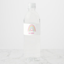 Pink Blue Yellow Boho Regenbogen Oh Baby Dusche