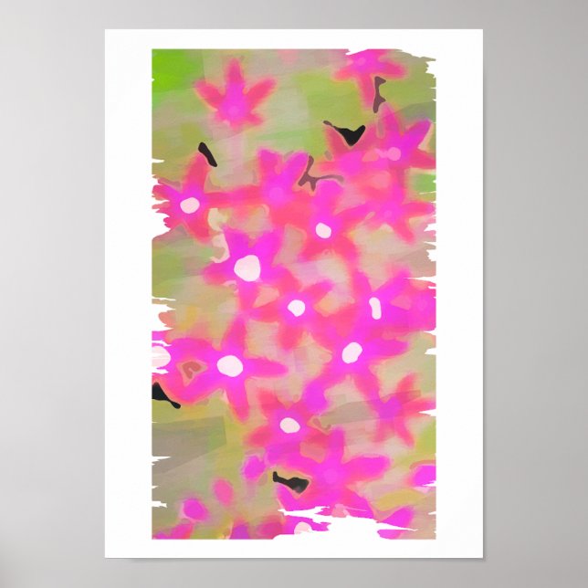 PINK BLUME POSTER (Vorne)