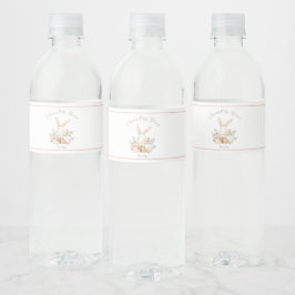 Pink Blush Bunny Rabbit Girl Babydusche