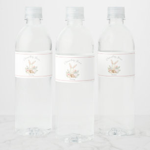 Pink Blush Bunny Rabbit Girl Babydusche
