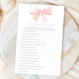 Pink Blush Pastel Bow, der Mommy Best Game kennt