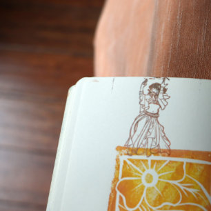 Pink Bly Dancer Gummistempel