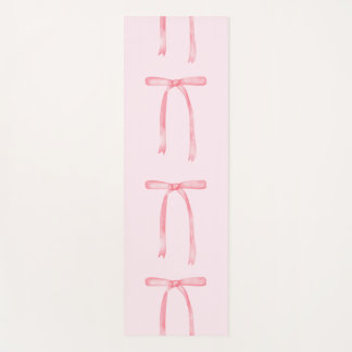 Pink-Bogen-Preppy Yogamatte