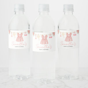 Pink Boho Floral Baby Dusche