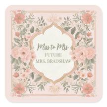 Pink Boho Floral