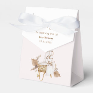 Pink Boho Oh Baby Bettchen Baby Shower Geschenkschachtel