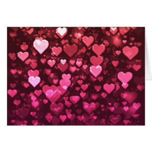 Pink Bokeh Hört digitales Hintergrundbild
