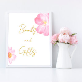 Pink Books and Gifts Poster