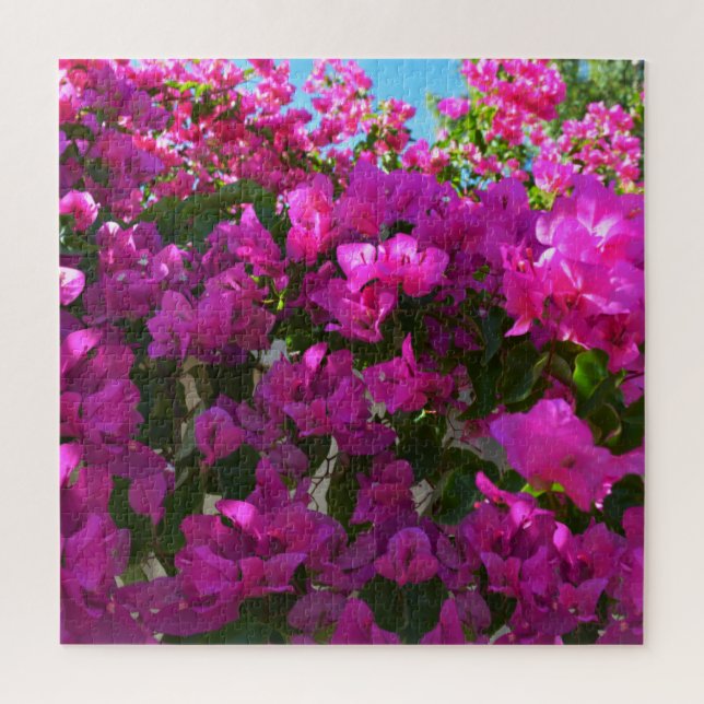 Pink Bougainvillaea Flowers, Jigsaw Puzzle (Vertikal)