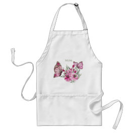 Pink Bouquet Schürze