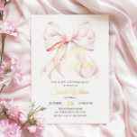 Pink Bow 16 . Geburtstag Geburtstagsfoil Einladung<br><div class="desc">Pink Bow 16 . Geburtstag Geburtstag Einladung für eine moderne Bugaästhesie 16. Geburtstagsfeier</div>