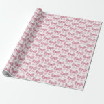 Pink Bow Baby oder Brautparty, Geburtstagsparty Geschenkpapier<br><div class="desc">Erleben Sie Ihren Geburtstag mit diesem Coquette Blue Bow Party Dekor! Dieses zeitlose Design verleiht jedem Event eine Touch von Eleganz und Charme, mit einem wunderschön gearbeiteten Bogen in zarten blauen Farbtönen. Diese Kollektion wird Ihre Gäste beeindrucken und bleibende Erinnerungen schaffen, die Ihren Festen etwas Eleganz verleihen. Unser Classic Bow...</div>