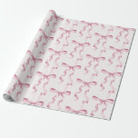 Pink Bow Baby oder Brautparty, Geburtstagsparty Geschenkpapier<br><div class="desc">Erleben Sie Ihren Geburtstag mit diesem Coquette Blue Bow Party Dekor! Dieses zeitlose Design verleiht jedem Event eine Touch von Eleganz und Charme, mit einem wunderschön gearbeiteten Bogen in zarten blauen Farbtönen. Diese Kollektion wird Ihre Gäste beeindrucken und bleibende Erinnerungen schaffen, die Ihren Festen etwas Eleganz verleihen. Unser Classic Bow...</div>