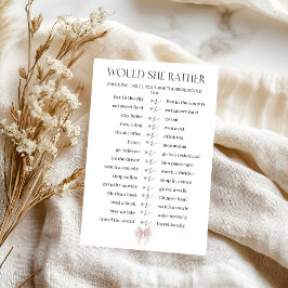 Pink Bow Brautparty würde eher spielen