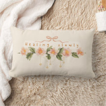 Pink bow coquette floral motivational