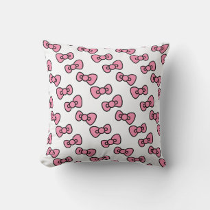 Pink Bow Delight Kissen