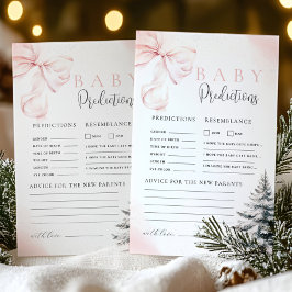 Pink Bow Kinderdusche Vorhersage & Adrenalingspiel