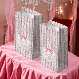 Pink Bow Liebe Shack Baby Dusche Kleine Geschenktü Geschenktüte