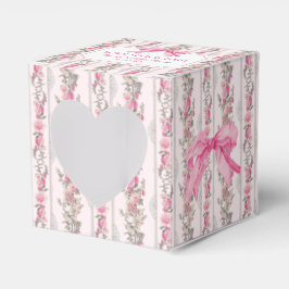 Pink Bow Liebe Shack Baby Shower GIft Geschenkschachtel