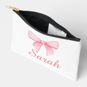 Pink Bow Name Taschen Bachelorette Bridesmaid Gesc