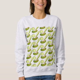 Pink Bow Pickles Sweatshirt