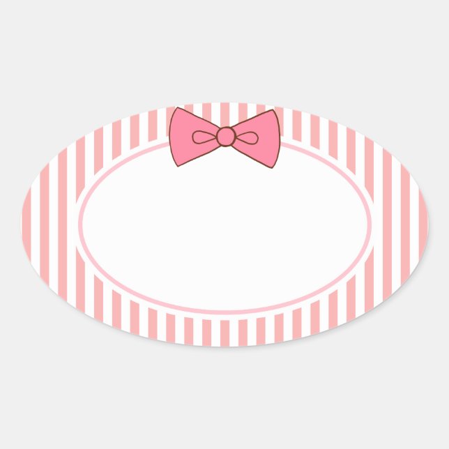 Pink Bow Stickers (Vorderseite)