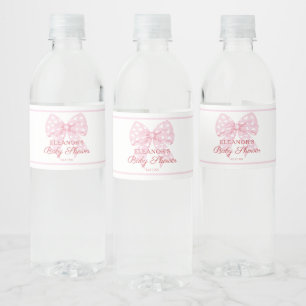 Pink Bow Sweetheart Girl Baby Dusche