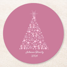 Pink Bow Weihnachtsbaum