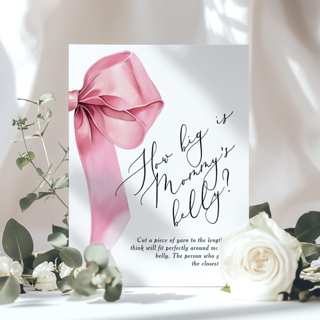 Pink Bow Wie groß ist das Bauchspiel von Mommys Poster (Von Creator hochgeladen)